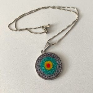Italian glass necklace